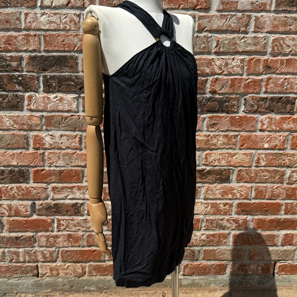 FARM Rio Black Halter Minidress w/Keyhole Neckline / S / Excellent condition - Picture 3 of 12